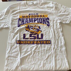LSU National Champs sweatshirt shirt 2019 undefeated shirt